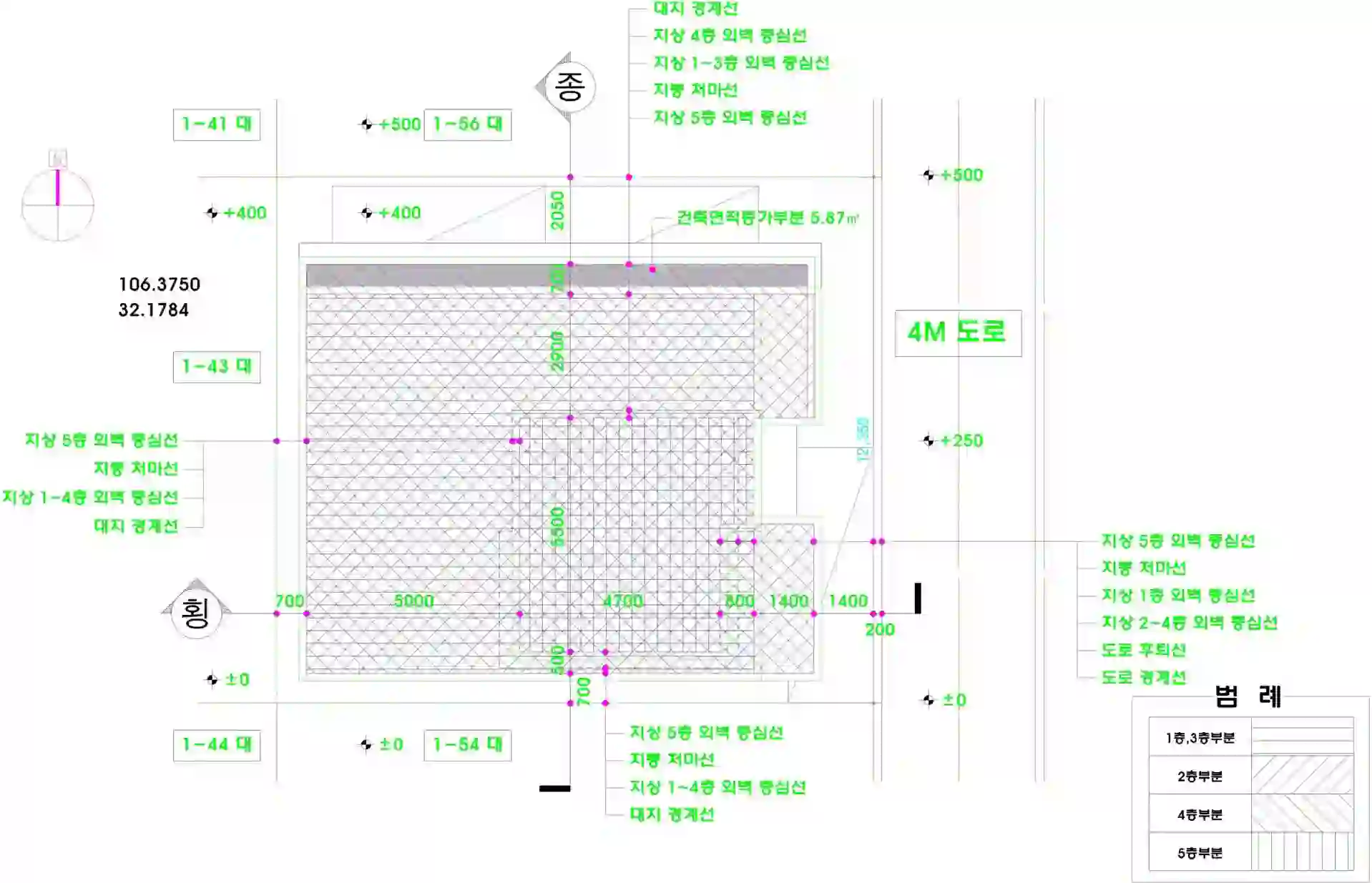 행당동 1-55 배치도 이미지